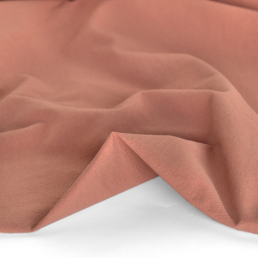 4.5oz Sandwashed Cotton - Light Rosewood | Blackbird Fabrics