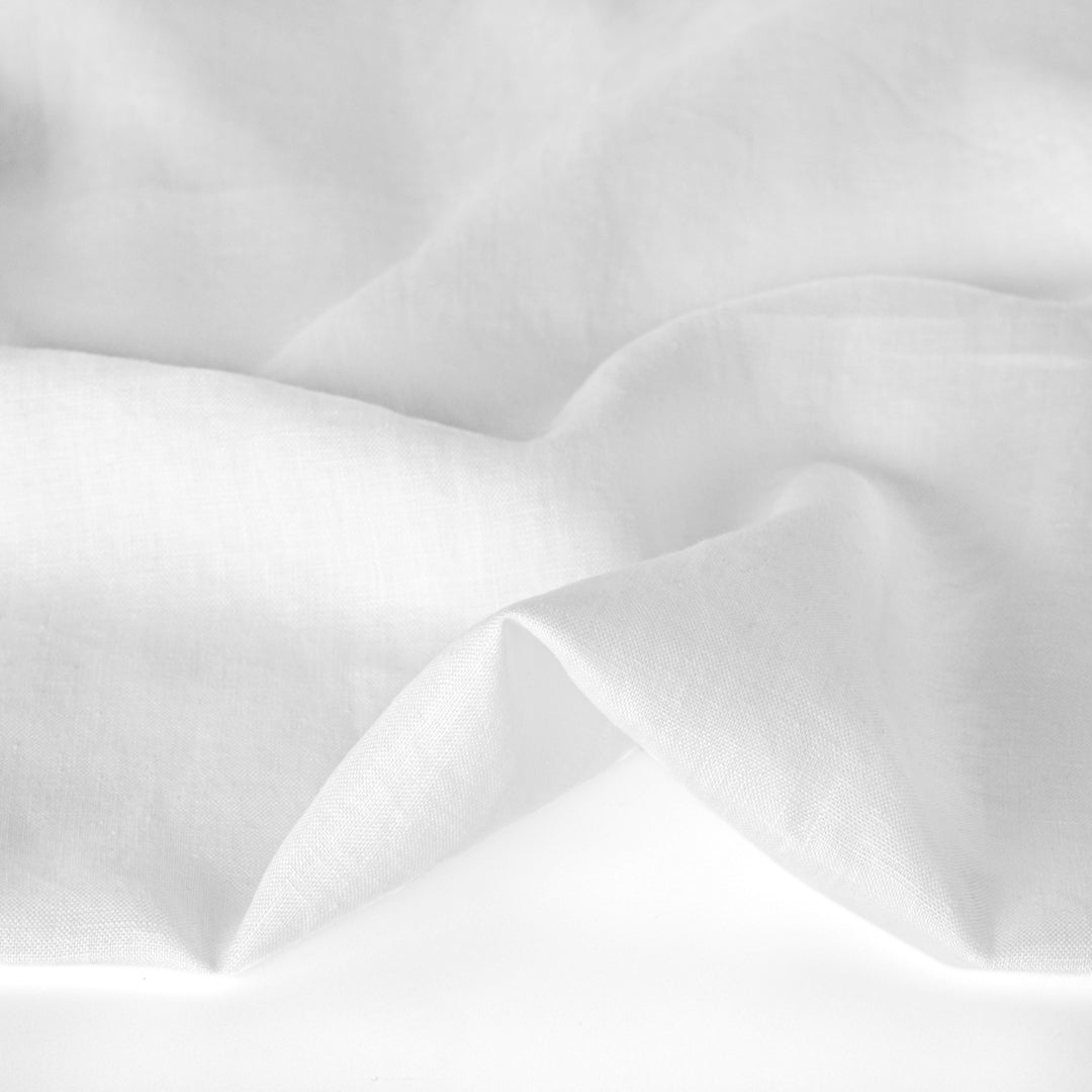 Everyday Linen - White | Blackbird Fabrics