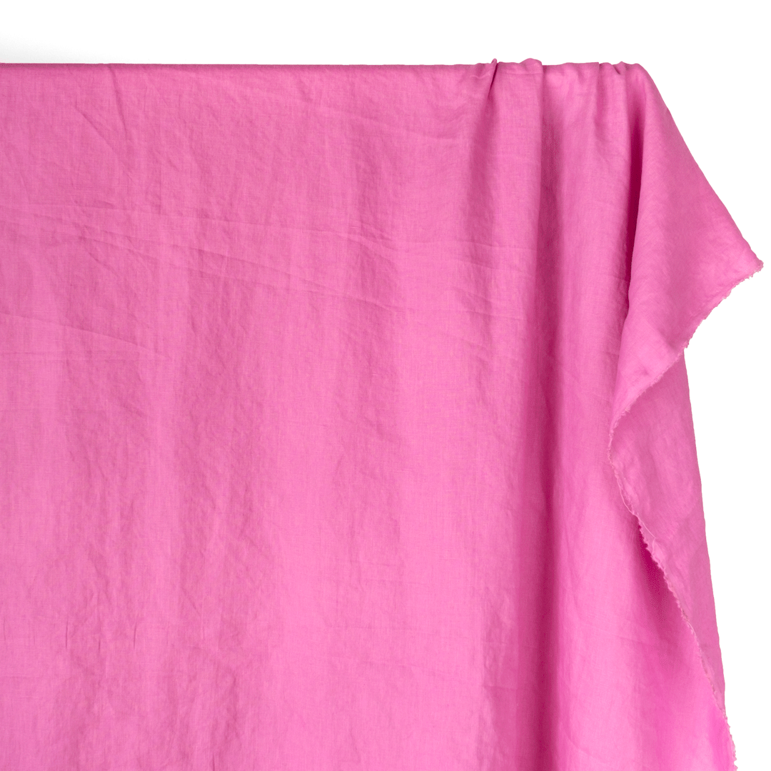 Everyday Linen - Bubblegum | Blackbird Fabrics
