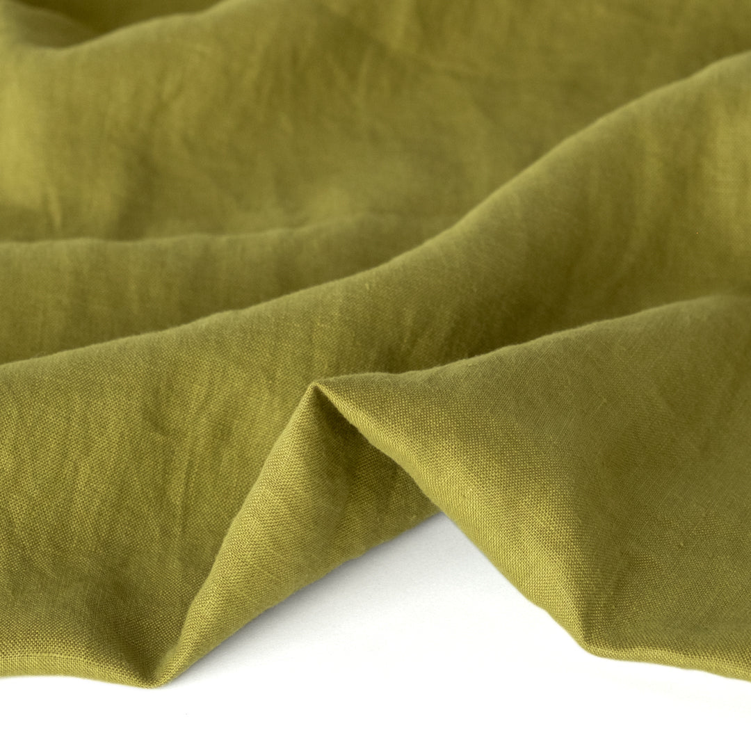Everyday Linen - Avocado | Blackbird Fabrics