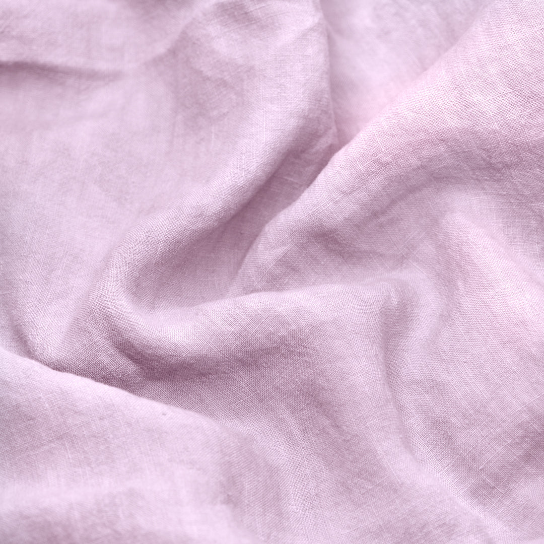 Washed Linen - Pale Wisteria | Blackbird Fabrics