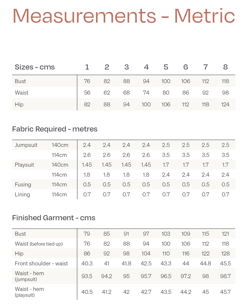Sierra Jumpsuit - Papercut Patterns