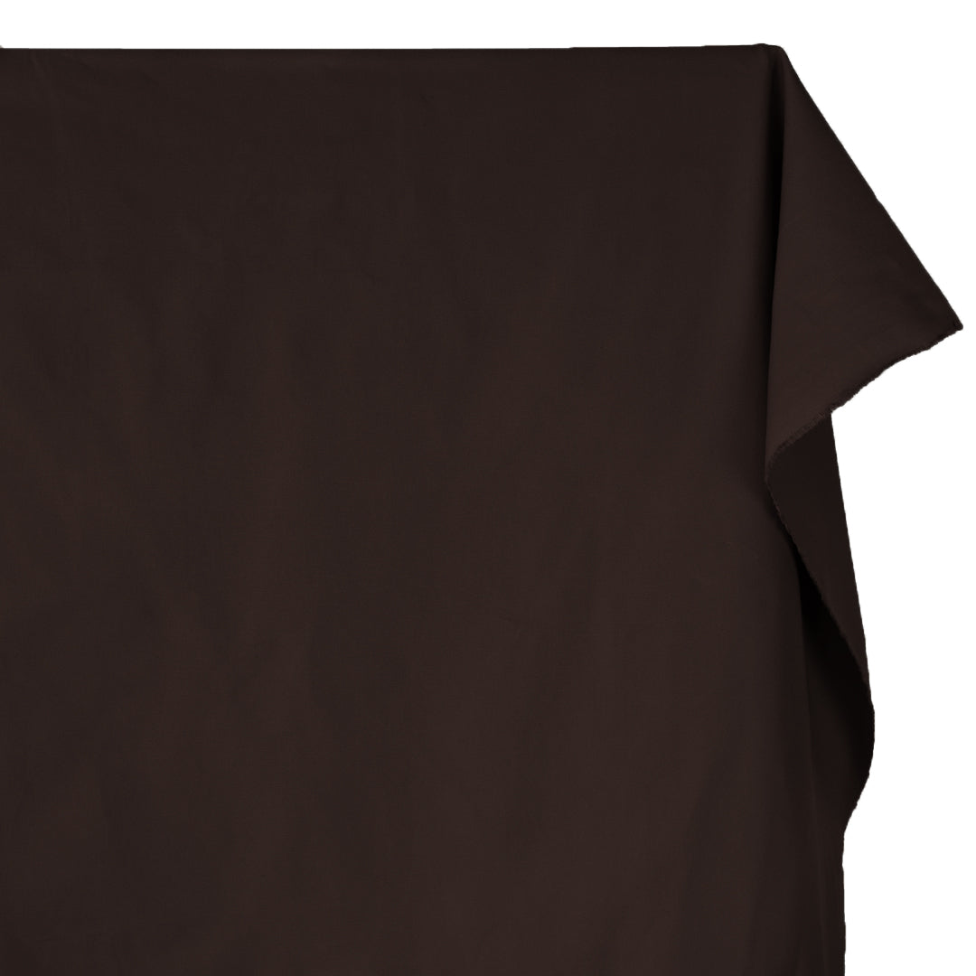 10oz Organic Cotton Duck Canvas - Dark Chocolate | Blackbird Fabrics