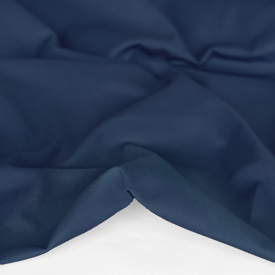 10oz Organic Cotton Duck Canvas - Denim Blue | Blackbird Fabrics