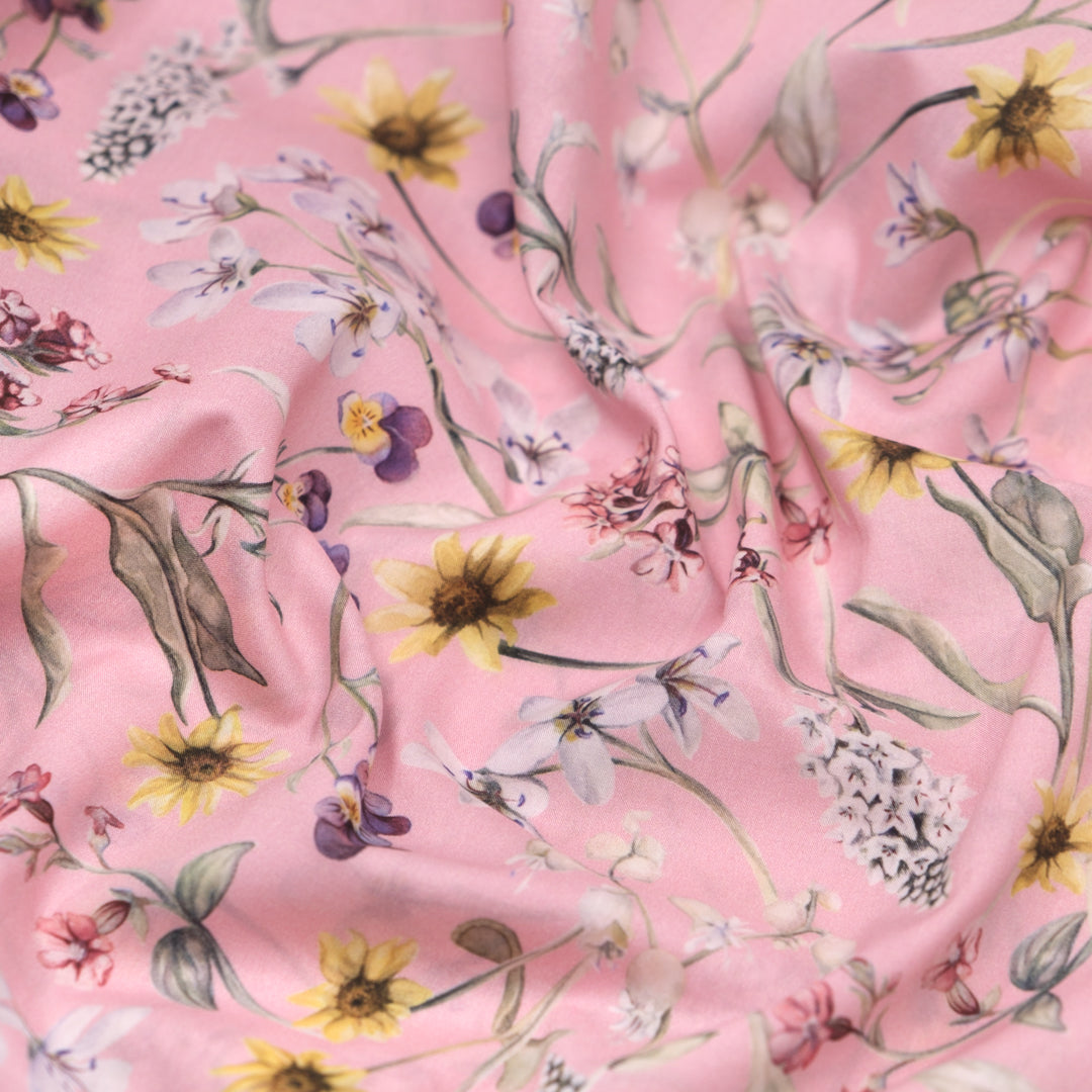 Deadstock Liberty Cotton Tana Lawn™ - Primavera Pink | Blackbird Fabrics