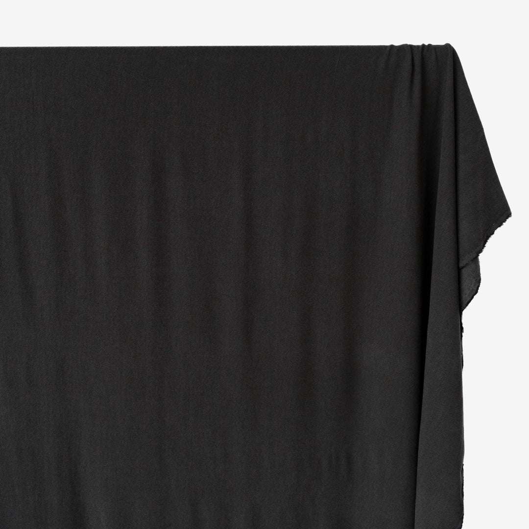 Ethereal TENCEL™ Lyocell Blend - Black | Blackbird Fabrics