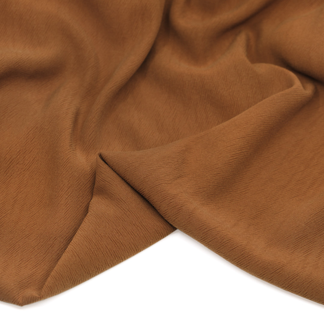 Textured Tencel Viscose - Cinnamon | Blackbird Fabrics