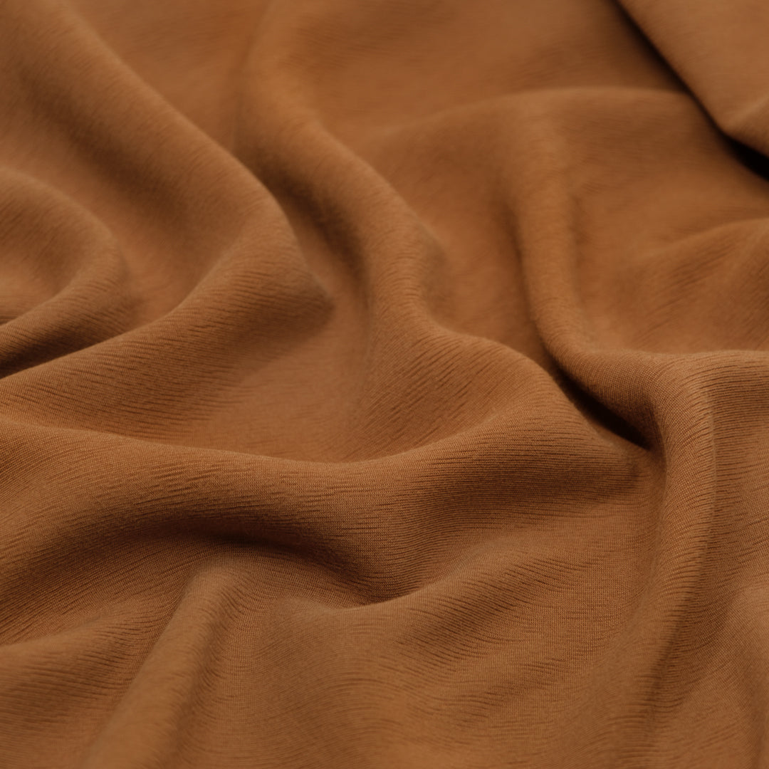 Textured Tencel Viscose - Cinnamon | Blackbird Fabrics