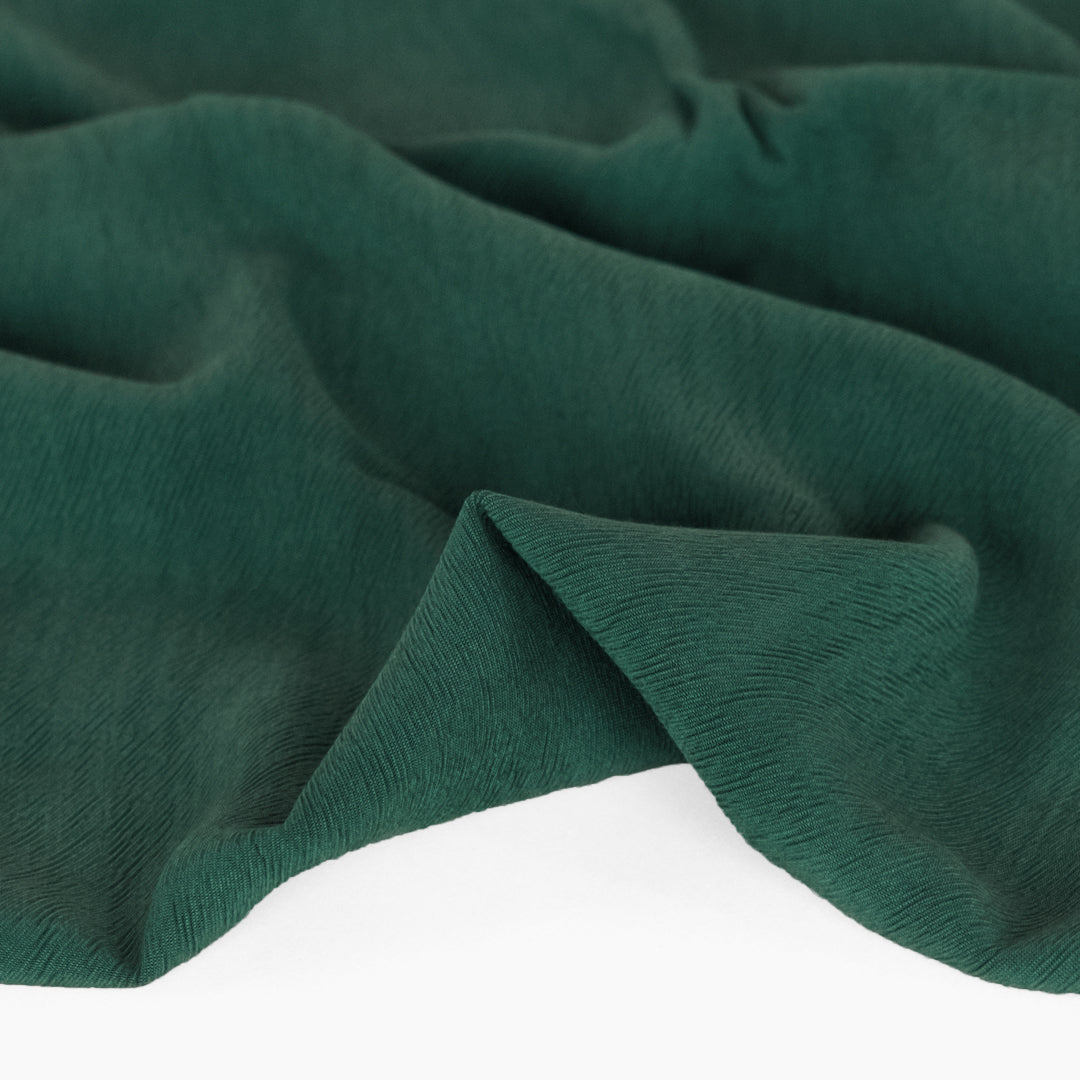 Textured TENCEL™ Lyocell Blend - Pine | Blackbird Fabrics