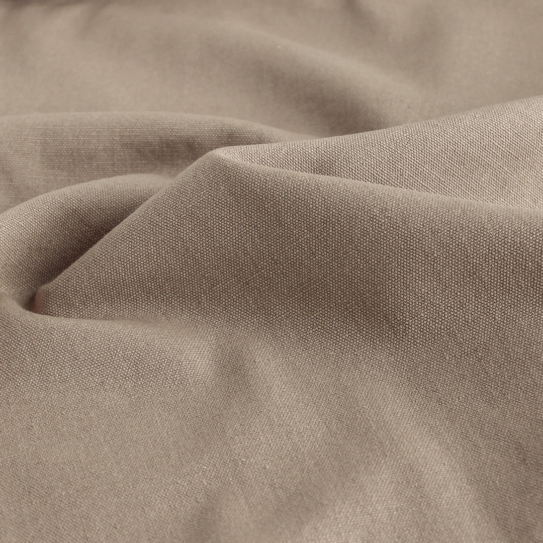 8oz Hemp & Organic Cotton Canvas - Sand | Blackbird Fabrics