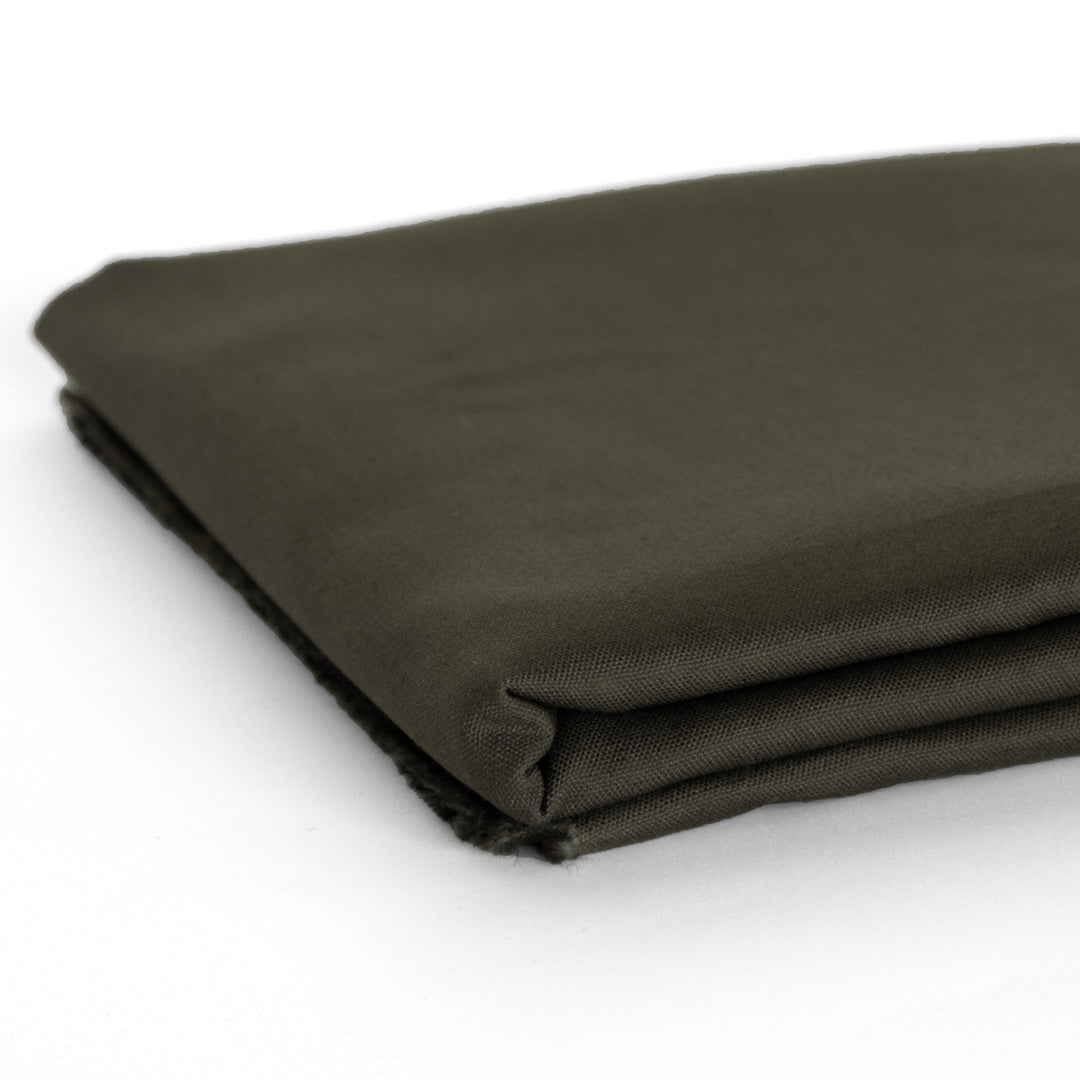 8oz Hemp & Organic Cotton Canvas - Military | Blackbird Fabrics