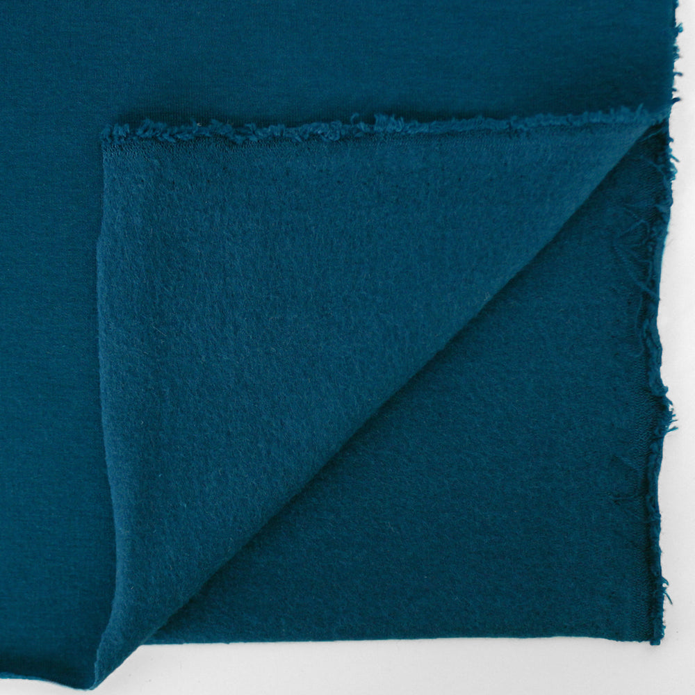 Bamboo & Cotton Stretch Fleece Jewel Blackbird Fabrics