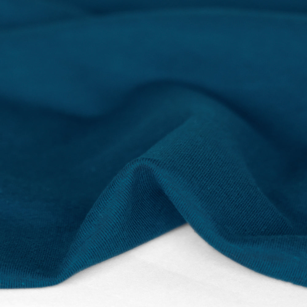 Bamboo & Cotton Stretch Fleece Jewel Blackbird Fabrics