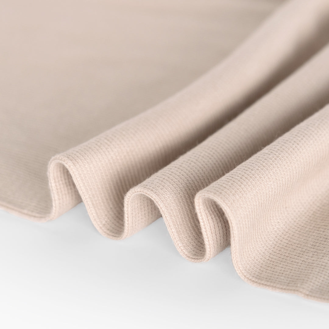 Bamboo & Cotton 2x2 Ribbing - Shell