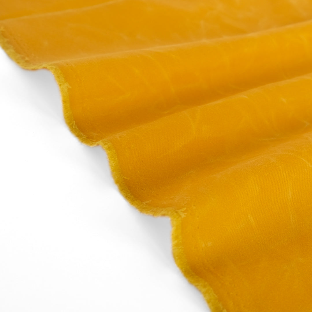 Waxed Cotton Canvas - Canary