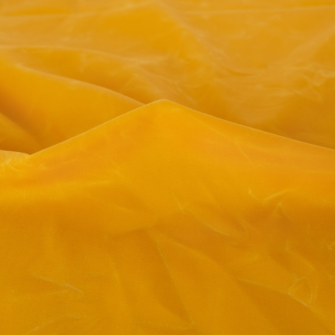 Waxed Cotton Canvas - Canary