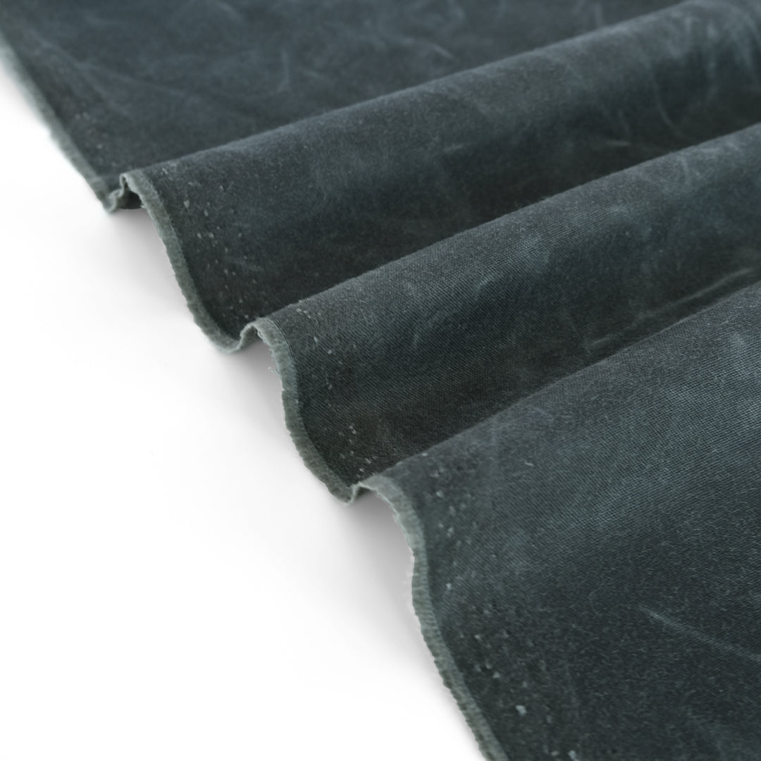 Waxed Cotton Canvas - Slate