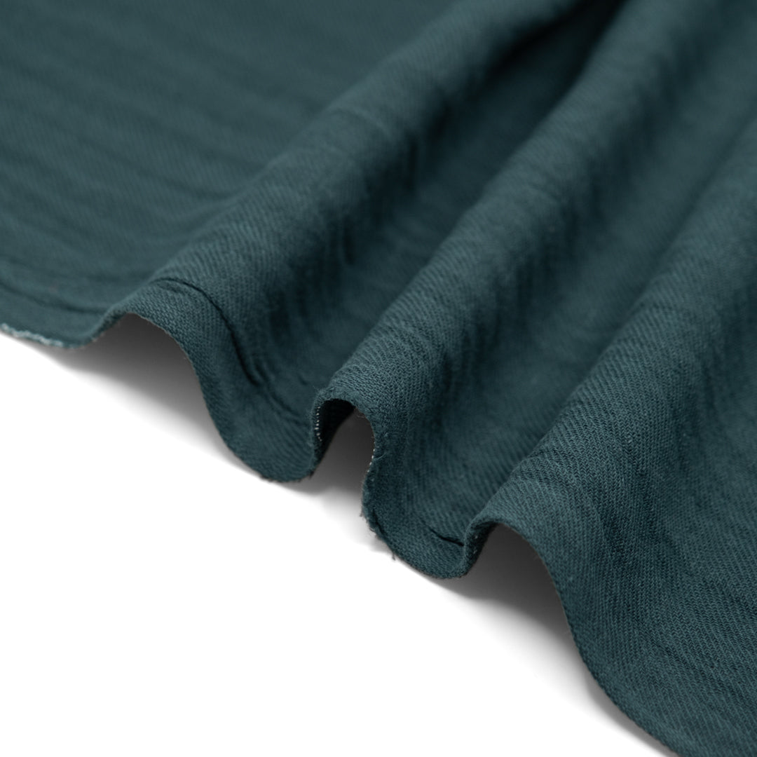 Carefree Cotton Linen Twill - Deep Teal