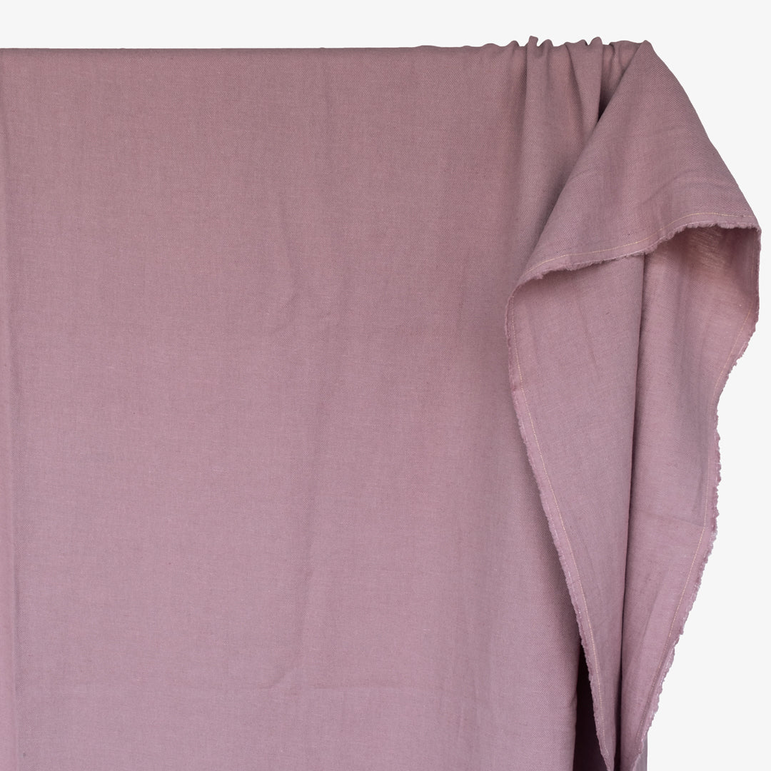 Carefree Cotton Linen Twill - Dusty Lilac | Blackbird Fabrics