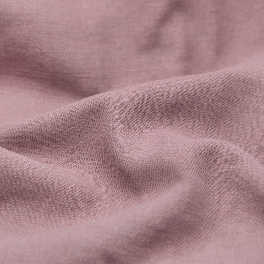 Carefree Cotton Linen Twill - Dusty Lilac