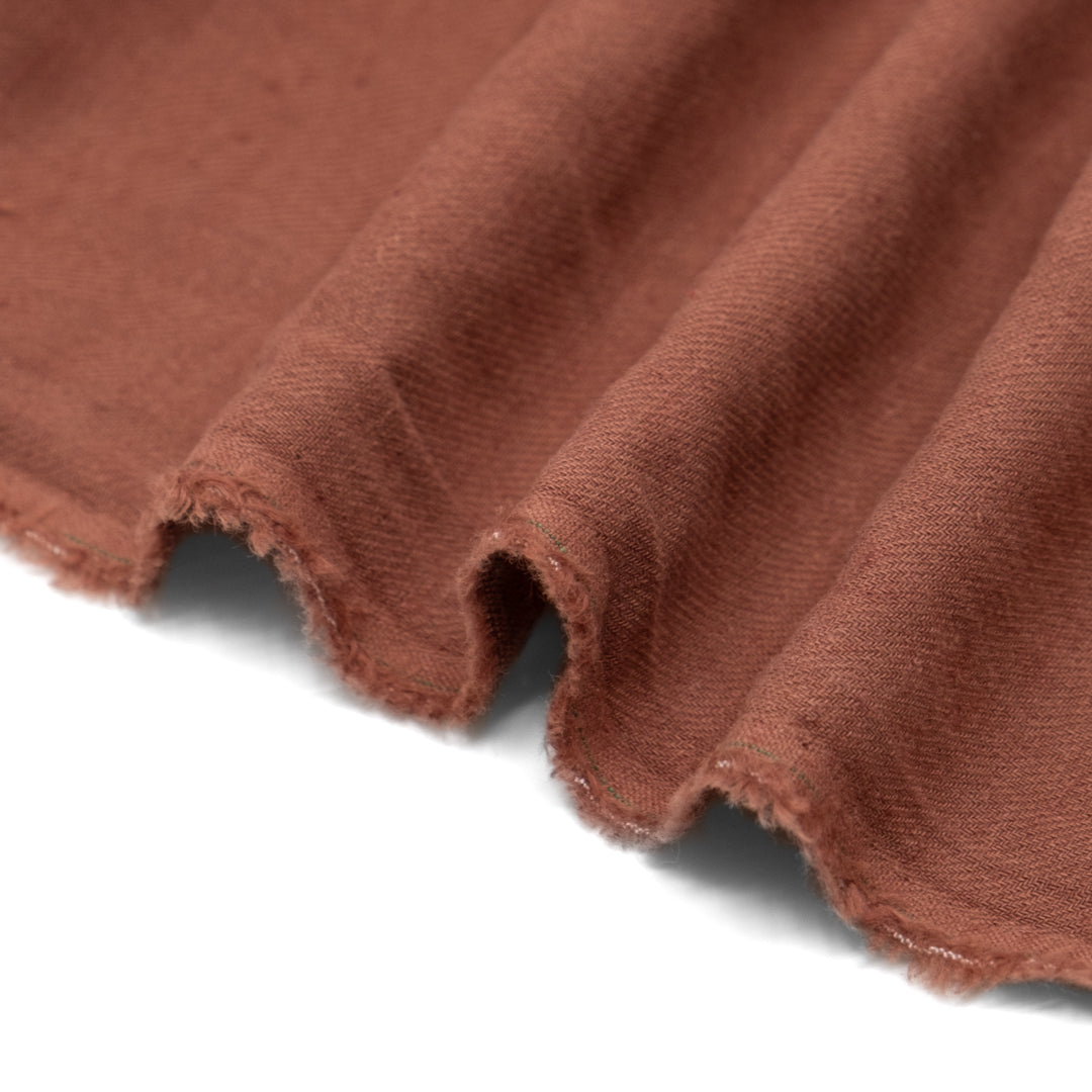 Carefree Cotton Linen Twill - Warm Clay
