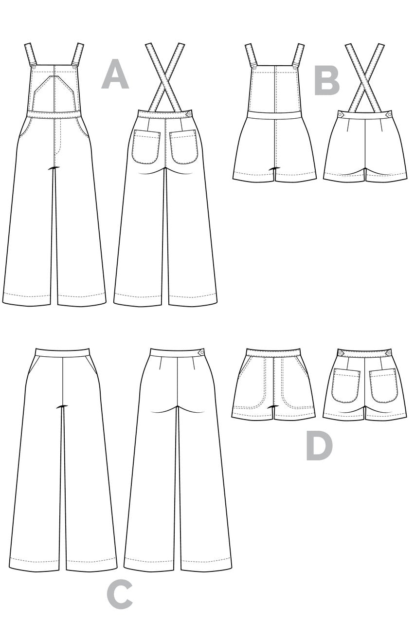 Jenny Overalls & Trousers - Closet Core