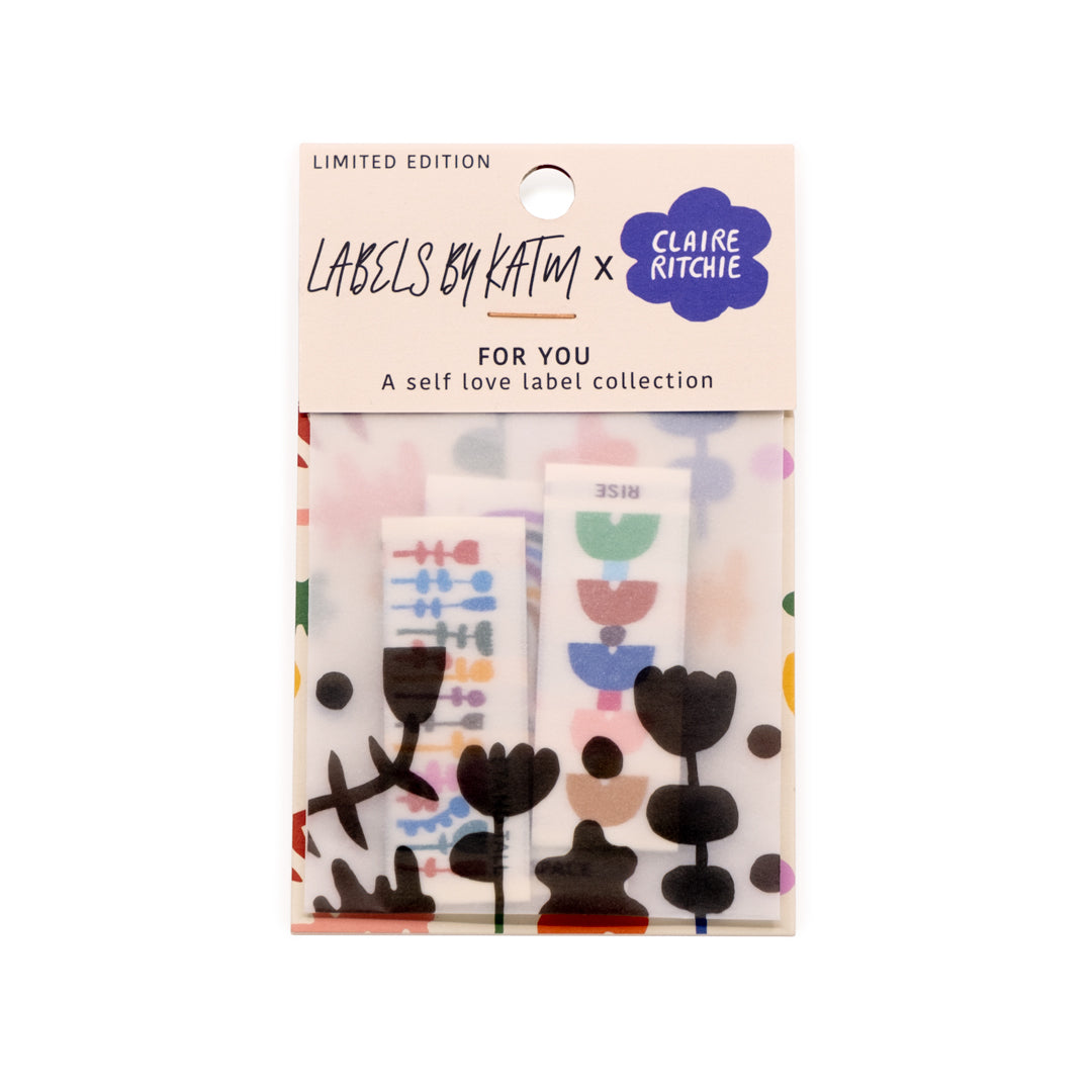 'For You' Claire Ritchie x Kylie And The Machine Labels Multi Pack