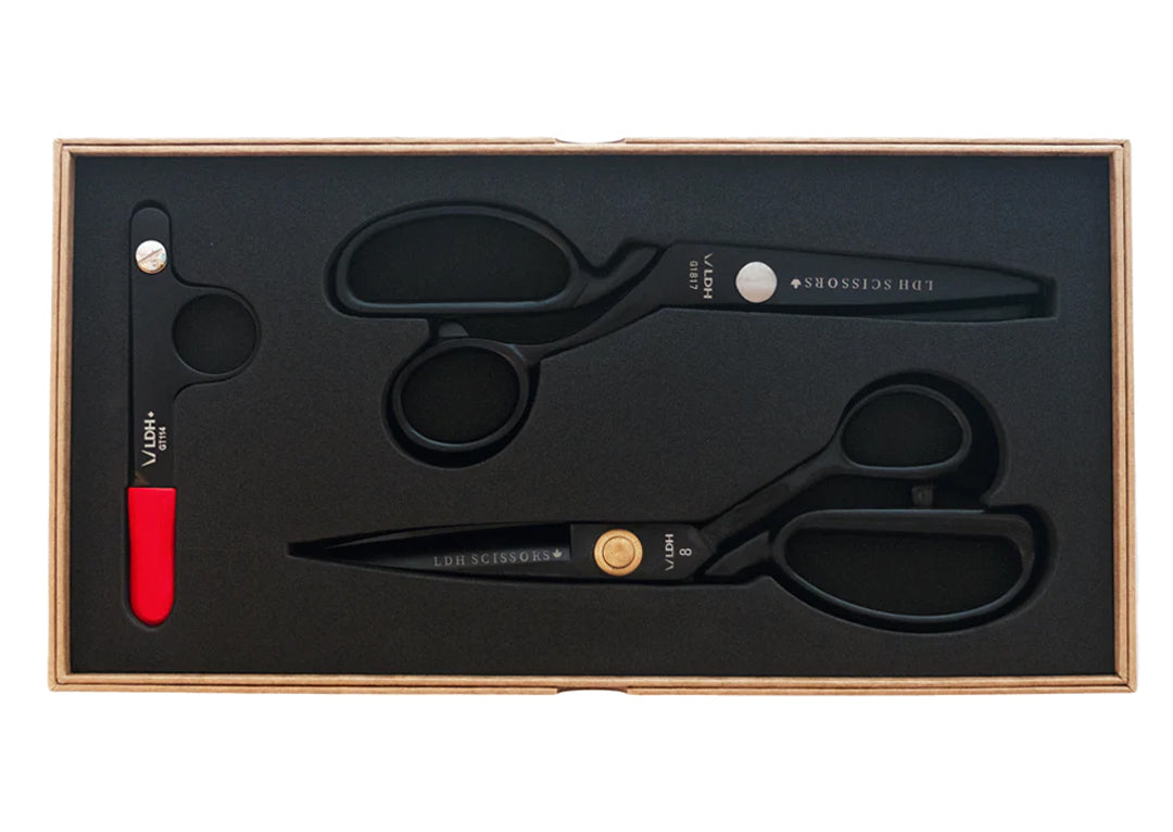 8" Midnight Edition Gift Set - LDH Scissors