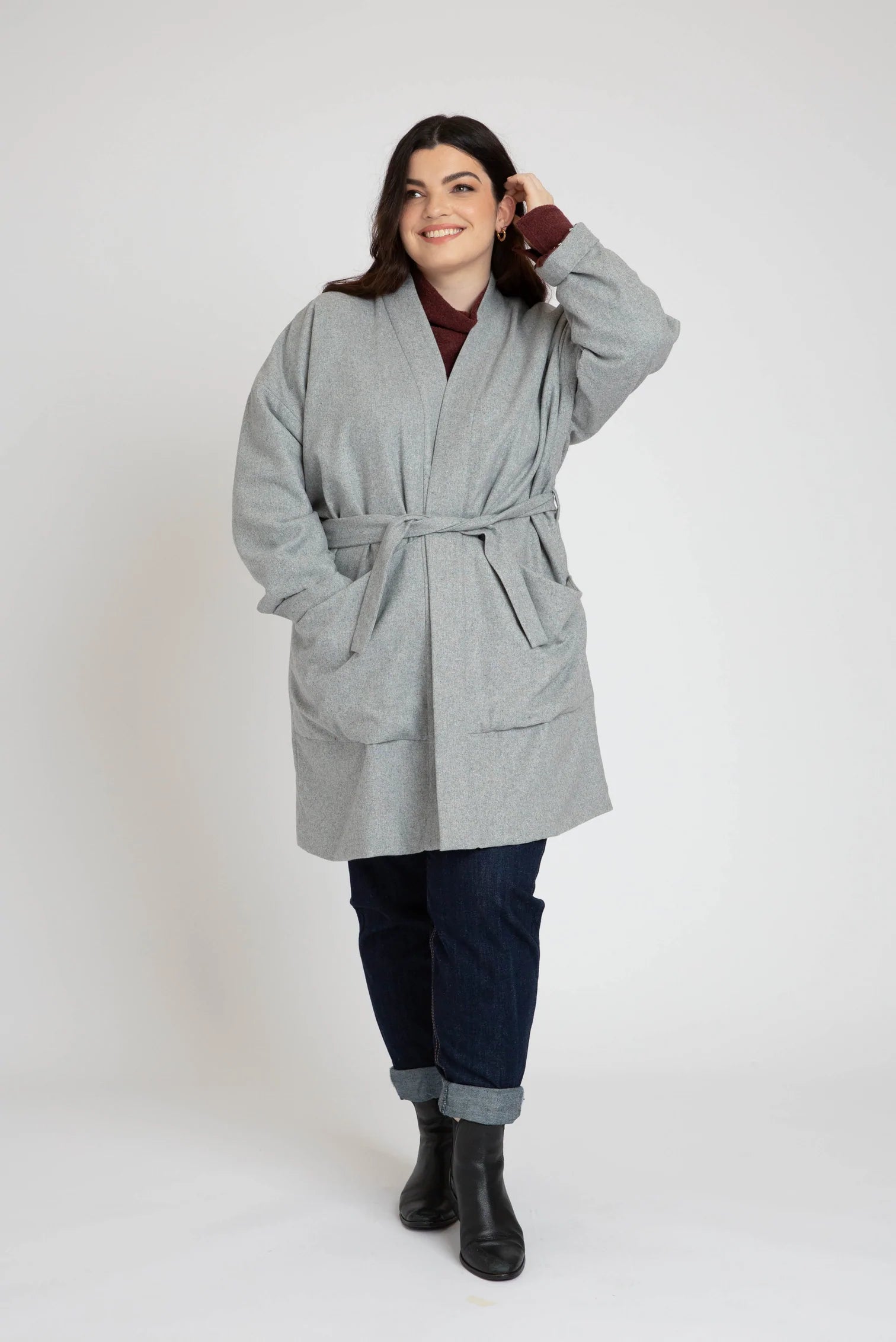 Hovea Jacket & Coat, Curve Range - Megan Nielsen