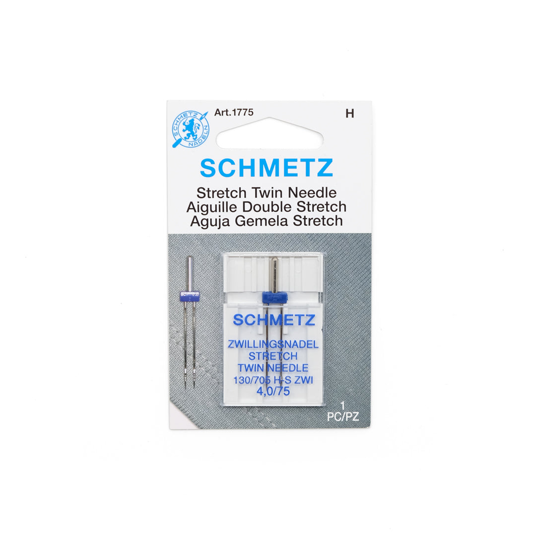 Schmetz Stretch Twin Needle - Size 4.0/75