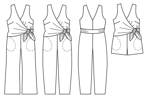 Sierra Jumpsuit - Papercut Patterns