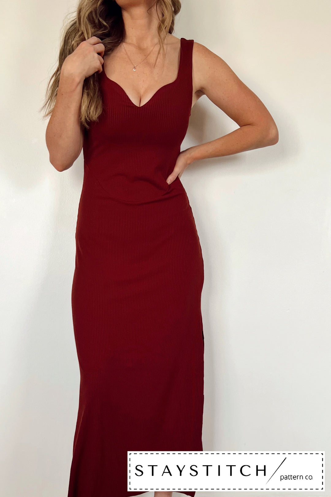 Medium Weight Bamboo Rib Knit - Spice