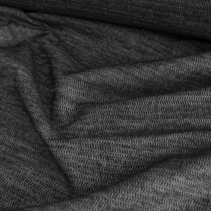 Medium Weight Weft Fusible Interfacing Black Blackbird Fabrics