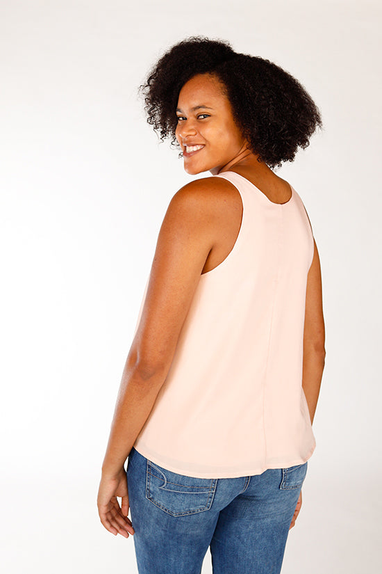 Victory Tank - Chalk & Notch | Blackbird Fabrics